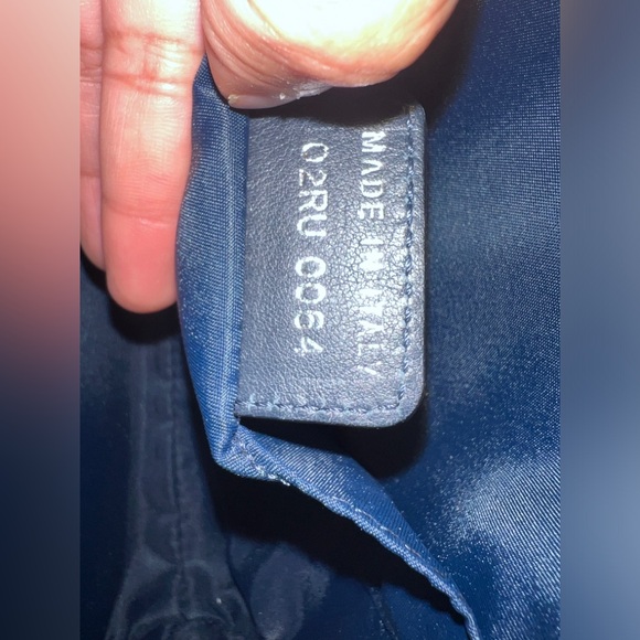 Christian Dior Vintage Trotter Pochette Shoulder Bag Diorissimo Canvas - Picture 9 of 10